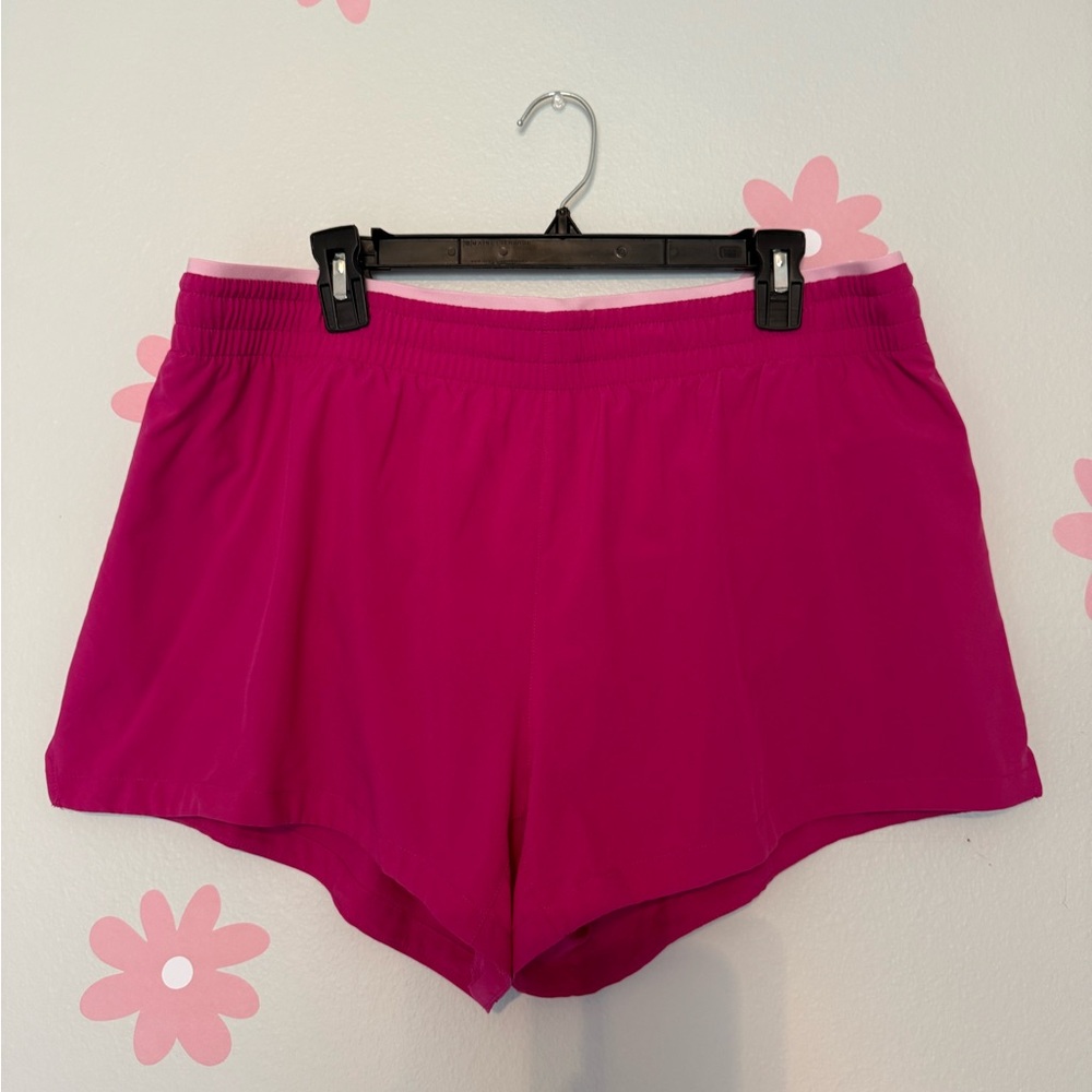 Fabletics Pink Athletic Shorts